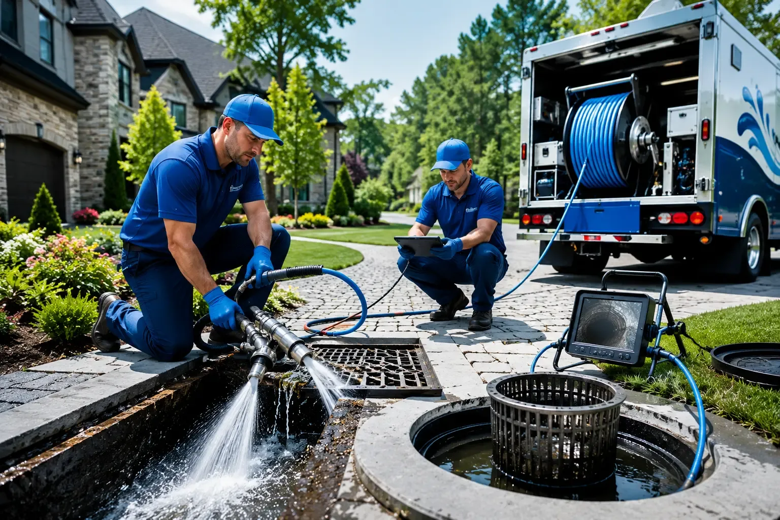 Local outdoor drain cleaning professionals in Farmer, OH